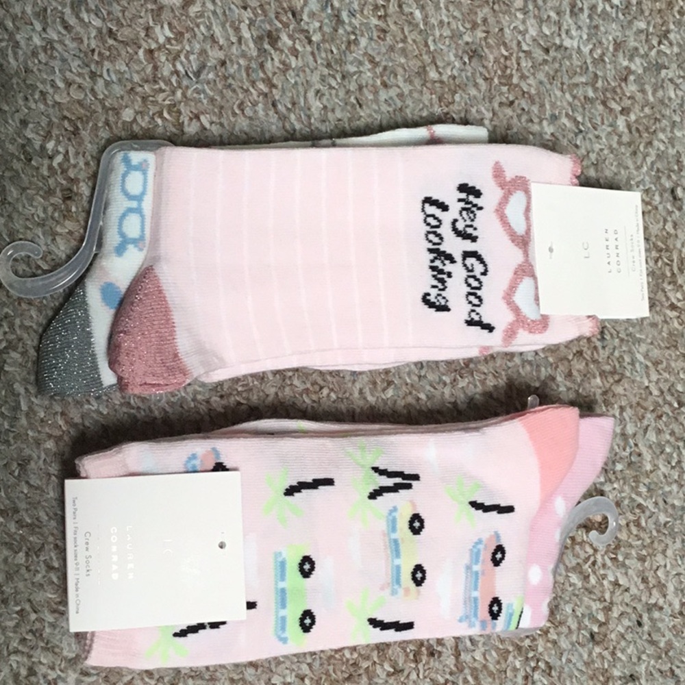 Lauren Conrad Socks 4 pairs